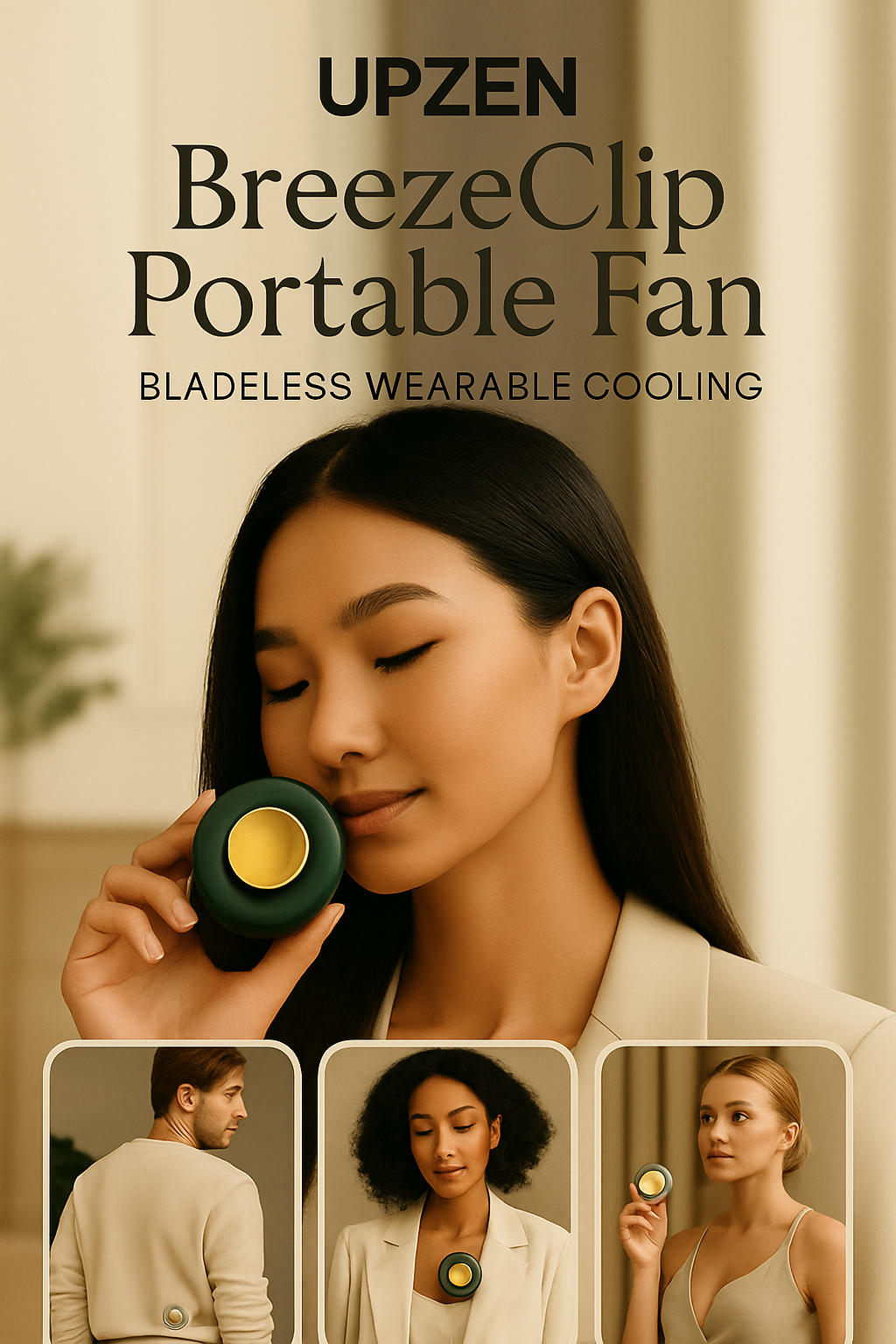 BreezeClip Portable Fan