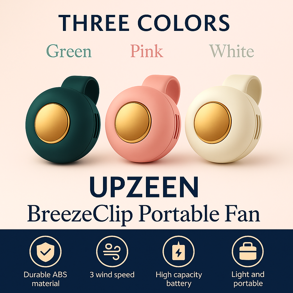 BreezeClip Portable Fan