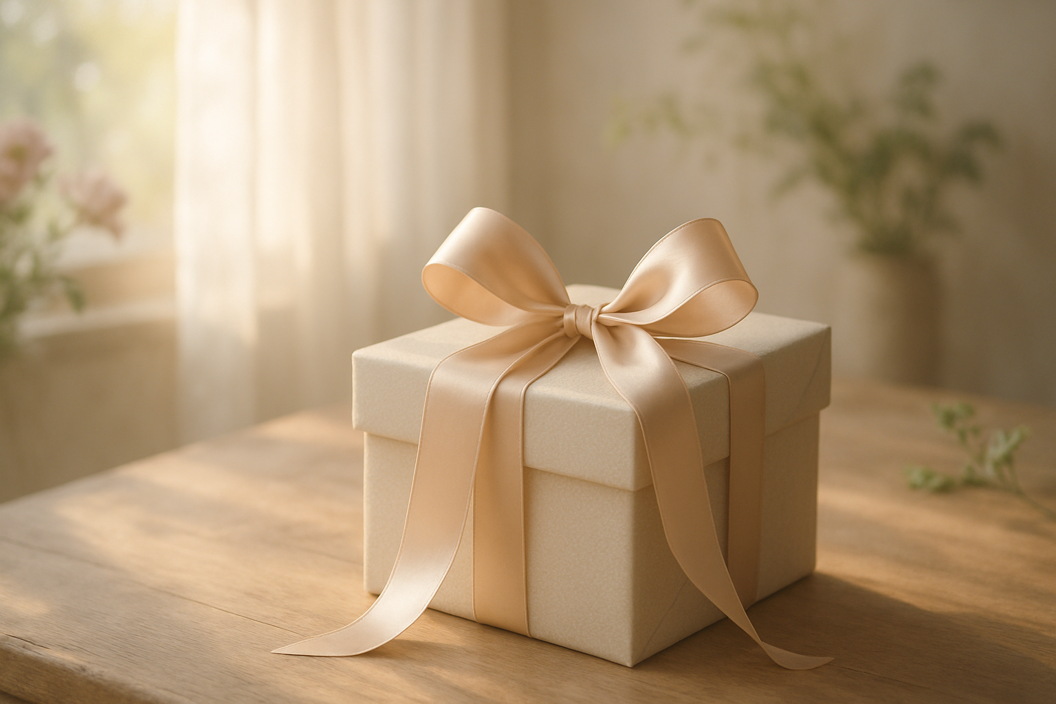 a Gift in a peaceful environment